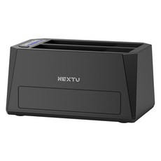 넥스트유 크발소 2베이 SSD HDD 하드 도킹스테이션 하드카피 복사기 985TC, 1개