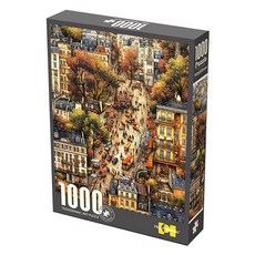 playfulmario 제이앤케이 화려한 배경의 퍼즐, 상품10, 1000피스, 1개