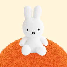 미피 크리미 봉제인형, 화이트, 1개, 25cm