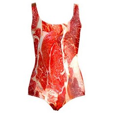 五花肉連身比基尼緊身衣服裝