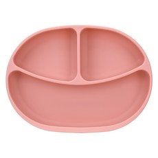에디슨 스스로 실리콘 흡착 식판, 핑크, 단품, 1개