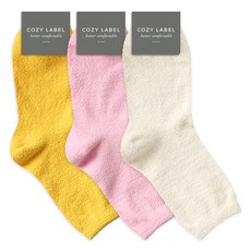 COZY LABEL 3 雙裝女用柔軟緊踝孕婦襪，適合所有季節 B, 1組