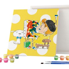 iLovePainting 如何畫蠟筆小新DIY繪畫, 1個, 張雅是一位畫家