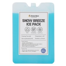브리즈문 스노우 브리즈 빙점하 아이스팩 영하 16도, 블루, 680ml