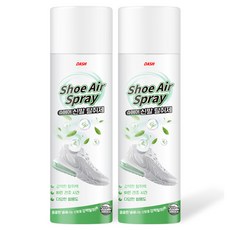 DASH 슈에어 신발 냄새제거 탈취제 본품, 2개, 200ml