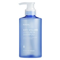쿤달 히알루론 에어리 볼륨 샴푸 블라썸브리즈, 1개, 500ml