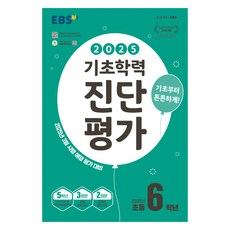 2025 EBS 기초학력 진단평가, 전과목, 초등 6학년