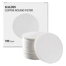 칼딘 모카포트 여과지 더치커피기구 올 라운드 포터필터 51mm, 100개입, 1개