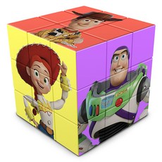 3 x 3 x 3 디즈니 토이스토리 큐브 DC306 캐스트 퍼즐, 혼합색상, 1개 혼합색상, 1개