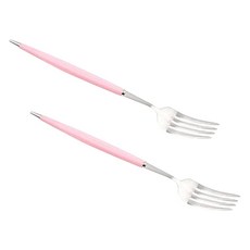 보겐 몽블랑 큐티 커트러리 디너포크, 핑크, 2개