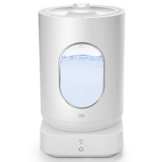오아 글라스팀 대용량 가열식 가습기, OVHU-001WH, 화이트