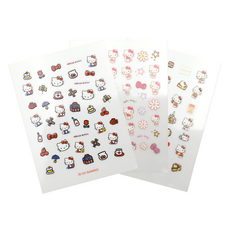Sanrio 三麗鷗 Hello Kitty 指甲貼 3 件套, 1組, 混色