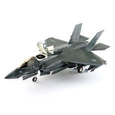 HOBBY MASTER 複製品閃電2黑船2023戰鬥機模型 灰色 1:72 F-35B, 1個