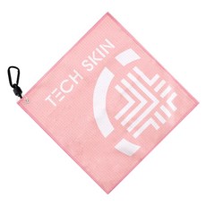 TECH SKIN 經典磁吸高爾夫毛巾, 淡粉色, 1個