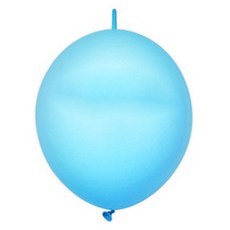 PartyClub 스탠다드 링커룬 풍선 15cm, 라이트블루, 100개