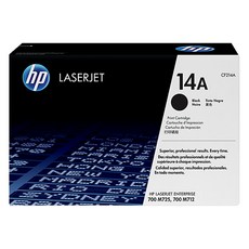 HP 정품 토너 CF214A No.14a, 1개, 검정