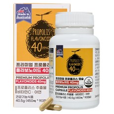 제너럴라이프 프리미엄 프로폴리스 캡슐 플라보노이드 40mg 40.5g, 1개, 90정