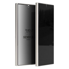 스메르 지문방지 사생활보호 AG 우레탄 풀커버 휴대폰 액정보호필름 2p 세트, 1세트