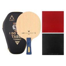Roki V5 FL+Masterpiece桌球拍膠皮組合+Roki收納包, 1組, 單品