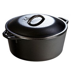 롯지 더치 오븐 L8DOL3, 블랙, 1개