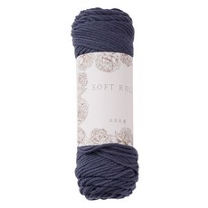 소프트롤 뜨개실 100g, 26 진데님, 1개
