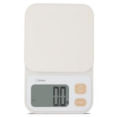 dretec 0.1g單位咖啡磅秤, KS-640, 1kg, Ivory