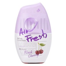 에어후레쉬 크리스탈워터 실내용 대용량 방향제 블랙 체리향, 1개, 400ml