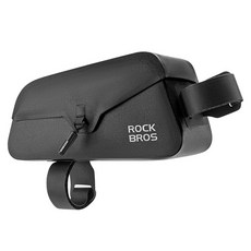 ROCKBROS 洛克兄弟 自行車包磁吸上管包車架包 AS-133, 黑色, 1個