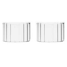 마카 VS C18 내열유리 성화 막걸리잔 180ml, 투명, 2개