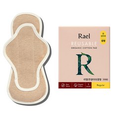 Rael 면생리대, 1세트, 1개입, 중형