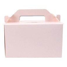 아이엔피 YA 앞열림 조각케이크박스 중 15 x 10.5 x 9 cm, 핑크, 5개