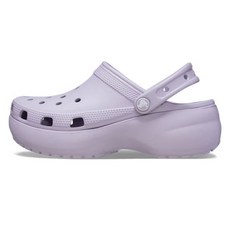 crocs 卡駱馳 女款經典系列厚底克駱格 206750, Mauve Mist, 220