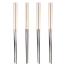 JR好抓握的真空筷子, 4個, 乳霜, 單品