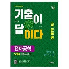 2025 시대에듀 공·군무원 기출이 답이다 전자공학 5개년 기출문제집, 시대고시기획 시대고시기획
