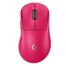 로지텍 PRO X SUPERLIGHT 2 DEX 게이밍 무선 마우스, 910-007376, 핑크