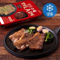 미라클 한돈 수제 양념 LA갈비 (냉동), 1개, 400g
