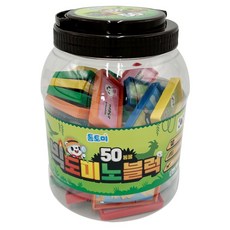 TomTomi大骨牌動物積木 50入, 黃、紅、灰、綠、藍, 1個