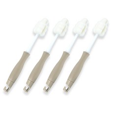 그로미미 유아용 올인원 젖병 앤 젖꼭지 솔, 1개, 모카