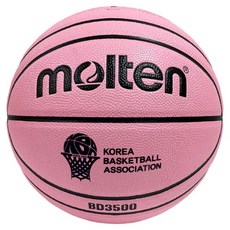 몰텐 농구공 핑크 BD3500-P-2-KBA, 1개, B6D3500-P-2-KBA