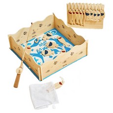 kienvy 大魚原木釣魚遊戲組, 1組, 天然