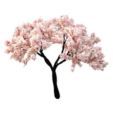 Modernat 建築模型材料 景觀模型 櫻花樹模型 10cm, 淺粉色, 1個