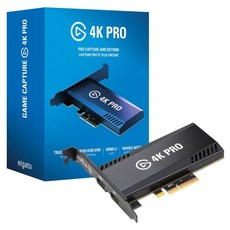 엘가토 4K PRO 초고화질 8K60 HDR10 게임 캡쳐보드 Elgato 4K Pro