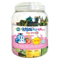 로보카폴리 유아용 밀크 칼슘 딸기맛 200p, 1개, 200정