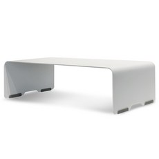 일렉싱크 철제 모니터 받침대 370mm, 퓨어 화이트, 1개