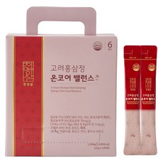 Cheonyangsam 6年根高麗紅蔘精On-Core Balance紅蔘條 100條入, 1500g, 1盒