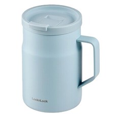 락앤락 메트로 밀폐 머그 텀블러 LHC4263, 민트, 475ml, 1개