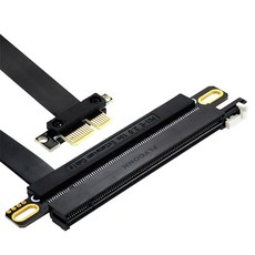 Coms PCI Express延長轉接器 1x to 16x PCI-E 3.0 平面型彎曲 18cm TB572, 1個