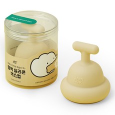 Jam Muk 彎曲杯盒裝組嬰兒防溢奶吸管杯 72g, 淺褐色, 1個