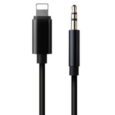 Coms iOS 8Pin 오디오 케이블 8핀 to 3.5mm AUX