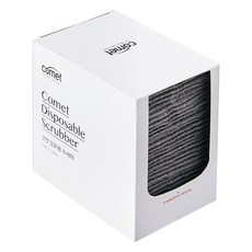 comet 抽取式一次性菜瓜布, 30片, 灰色, 1盒